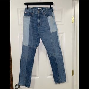 Mens Pacsun Slim Taper Light Wash Multi Patter Denim Jeans Size 31x32 NWOT
